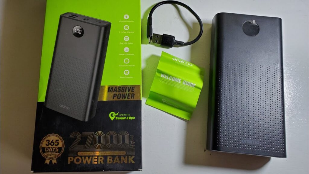Oraimo Traveler 3 Vision 27000mAh Power Bank Review