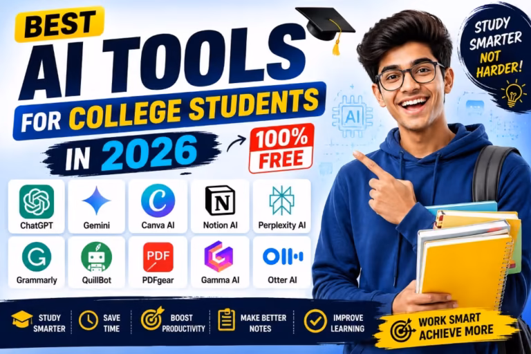 Best Free AI Tools for College Students in 2026